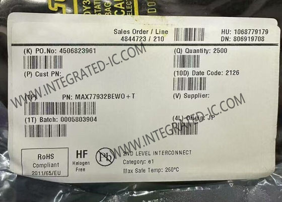 MAX77932BEWO Integrierter Schaltkreislauf Chip 8A Zwei-Phasen-Switched-Kondensator-Wandler