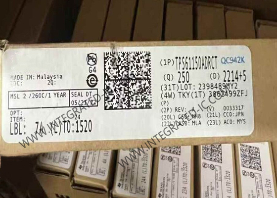 TPS61150ADRCT Integrierter Schaltkreis Chip Dual Output Boost WLED-Treiber mit einem einzigen Induktor