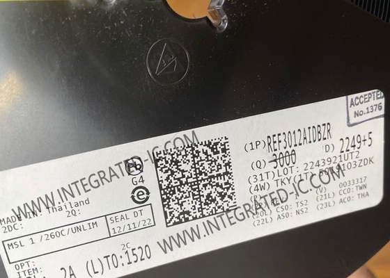 REF3012AIDBZR Integrierter Schaltkreislauf Chip Präzision Niedrigspannung Referenz SOT-23-3 Paket