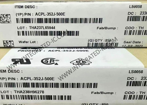 ACPL-352J-500E Integrierter Schaltkreis Chip Gate Drive Optocoupling 5A Logic Output Optocouplings