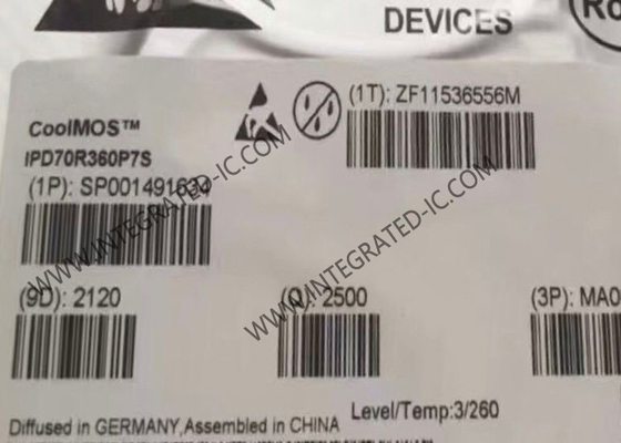 IPD70R360P7S Integrierter Schaltkreislauf Chip CoolMOSTM P7 N-Kanal Leistungs-MOSFET-Transistor