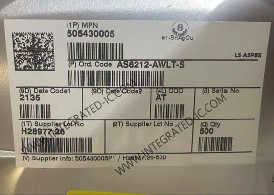 AS6212-AWLT-S Sensor IC Hochgenauigkeits-Digitaltemperatursensoren WLCSP6