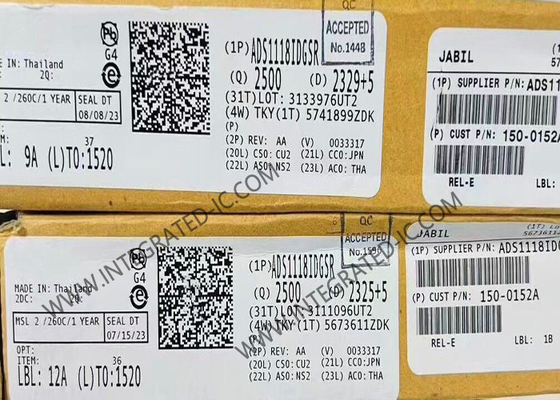 Integrierter Schaltkreislauf-Chip ADS1118IDGSR Niedrigleistung 16-Bit-Analog-Digitalwandler