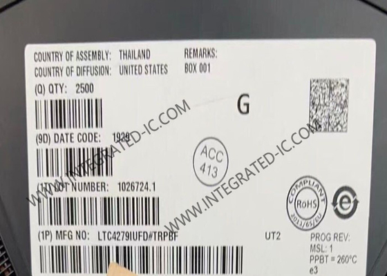 LTC4279IUFD Integrierter Schaltkreislauf Chip Single Port PoE Stromversorgungsausrüstung Steuergerät