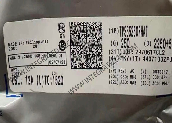 TPS65250RHAT Integrierter Schaltkreislauf-Chip 4,5 V bis 18 V Synchroner Triple Buck Converter