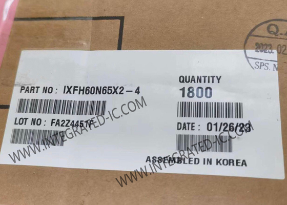 IXFH60N65X2-4 integrierte Schaltkreis-Chip N-Kanal-Verstärkung Leistung MOSFET-Transistoren