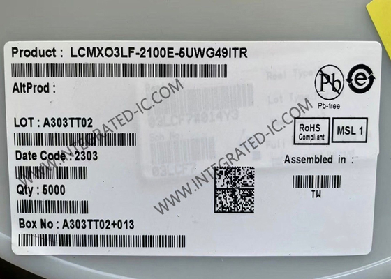 LCMXO3LF-2100E-5UWG49ITR MachXO3 Eingebettete Feldprogrammierbare Gate-Array IC