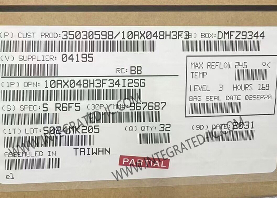 10AX048H3F34I2SG Feldprogrammierbarer Gate-Array Arria 10 GX 480 FPGA FBGA1152 Arria 10 FPGA