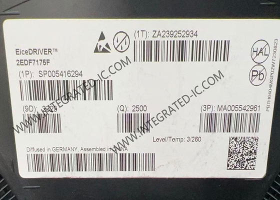 Integrierter Schaltkreislaufchip 2EDF7175F Nichtumkehrbarer Halbbrücken-Gate-Treiber-IC