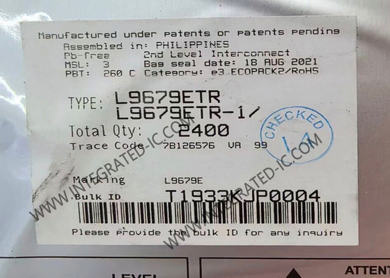 L9679ETR Integrierter Schaltkreis Chip Automobilbatterie Ausschnitt Schaltkreis und Airbag System Erweiterung IC