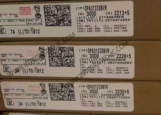 OPA313IDBVR Integrierter Schaltkreislauf Chip Einzel 5,5 V 1MHz 50μA RRIO Betriebsverstärker