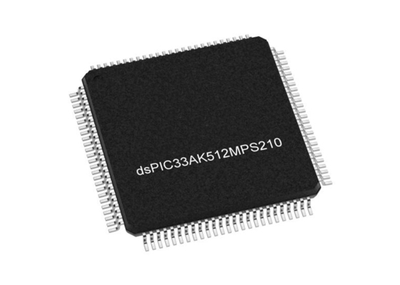 DSPIC33AK512MPS210-I/PT Mikrocontroller MCU 32Bit DSC 200MHz Digital Signal Controller