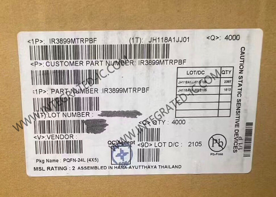 IR3899MTRPBF Integrierter Schaltkreislaufchip 9A Hochintegrierter synchroner Buck-Regulator