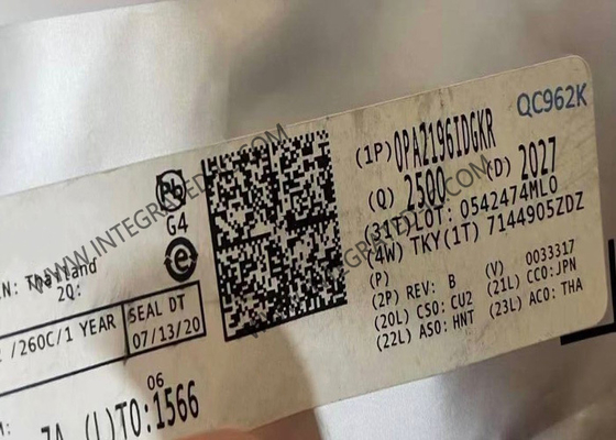 OPA2196IDGKR Integrierter Schaltkreis Chip Dual 36V Low-Power Low Offset Voltage Rail-To-Rail Operationsverstärker