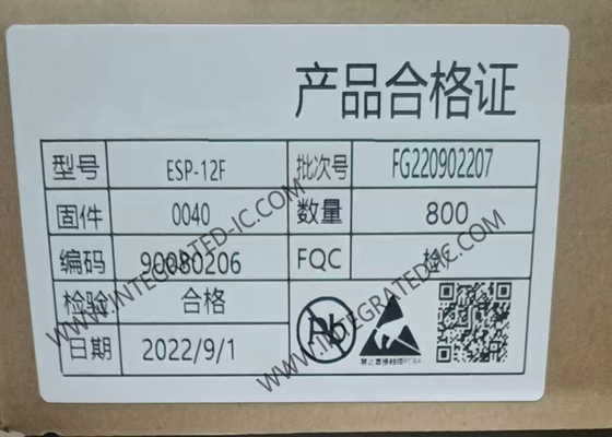 Wireless Communication Module ESP-12F Hochleistungs-WLAN-Modul mit 2,4 GHz 802,11 g/g