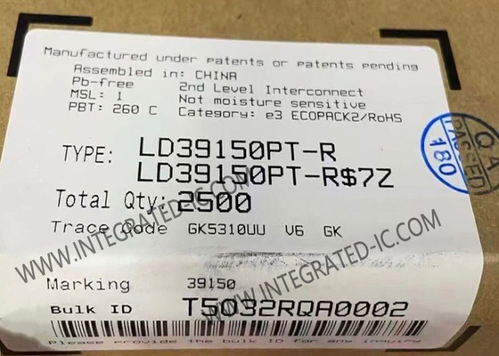 LD39150PT integrierter Schaltkreislauf-Chip BiCMOS-Spannungsregler mit ultra niedrigem Abfall