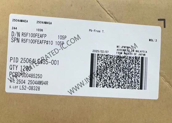 R5F100FEAFP Mikrocontroller MCU 32MHz RL78/G13 Mikrocontroller IC 16Bit MCU LQFP44