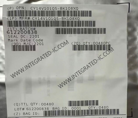 CY14V101QS-BK108XQ Speicher-IC Chip 1-Mbit Quad SPI NVSRAM Speicher-IC FBGA-24