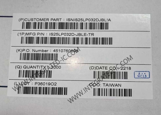 IS25LP032D-JBLE-TR Speicher-IC Chip 32 Mbit Serielle NOR Flash SOIC8 Nichtflüchtige Speicher-IC