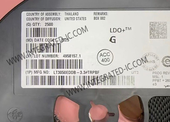 LT3050EDDB-3.3 Integrierter Schaltkreislauf-Chip 100mA Linearregulator mit präzisen Stromgrenzwerten und diagnostischen Ausgängen