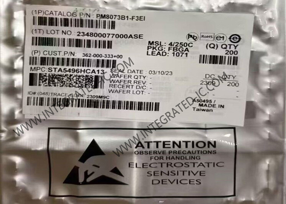 PM8073B1-F3EI Integrierter Schaltkreis-Chip 16-Port 12 Gbit/s Tachyon SAS/SATA-Protokoll-Controller