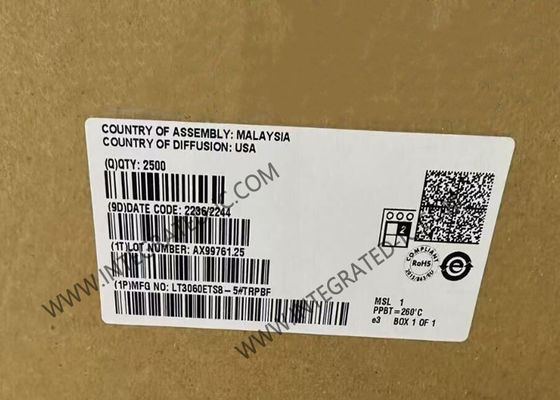 LT3060ETS8-5 Integrierter Schaltkreislauf-Chip 45V Niedrigfall-Linearregulator 100mA LDO-Regulator