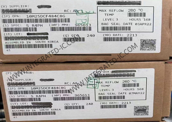 Feldprogrammierbare Tor-Array 10M25DCF484C8G 675kbit FBGA-484 1.2V MAX 10 Feldprogrammierbare Tor-Array