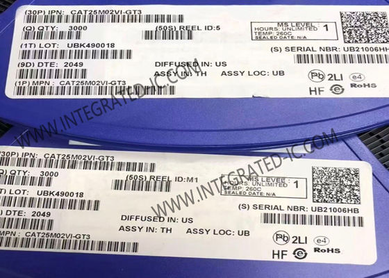 CAT25M02VI-GT3 Speicher-IC Chip 2Mbit EEPROM Serienspeicher-IC mit SPI-Schnittstelle