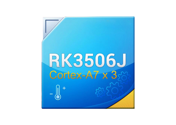 RK3506J AI-Prozessor-Chip für KI-Anwendungen, KIoT-Prozessoren, Triple-Core Cortex-A7-Prozessor