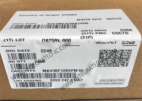 Mikrocontroller MCU MKV30F128VFM10 100MHz 32-Bit Mikrocontroller IC 32-HVQFN