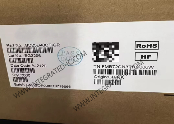 GD25D40CTIGR Speicher-IC-Chip 4Mbit SPI NOR Flash-Speicher SOP-8 Serial Flash-Speicher
