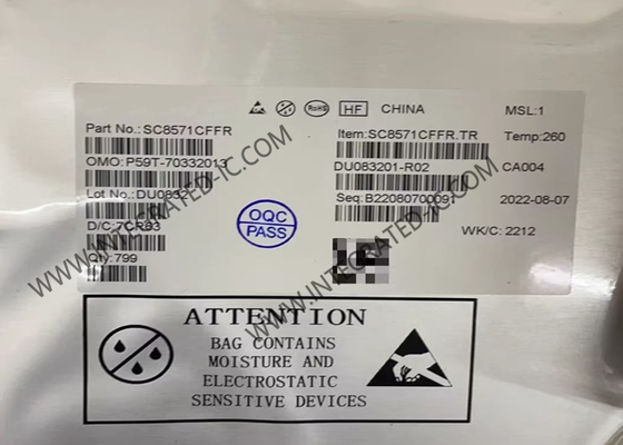 SC8571CFFR Integrierter Schaltkreislauf Chip 2-Zelle 8A Schaltkondensator Direktlader