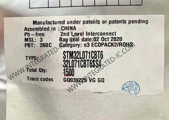 STM32L071CBT6 Mikrocontroller MCU Low-Power 32-Bit Single-Core Embedded MCU