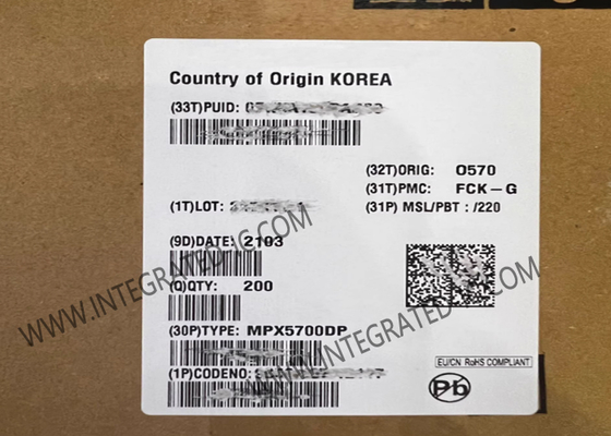 MPX5700DP Sensor IC 700kPa 7mA 5V Differenzdrucksensor