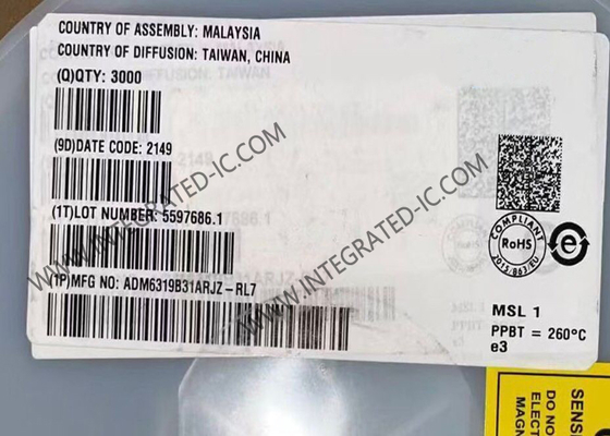 ADM6319B31ARJZ integrierte Schaltkreis-Chip-Überwachungsschaltkreise mit Watchdog und manuellem Reset