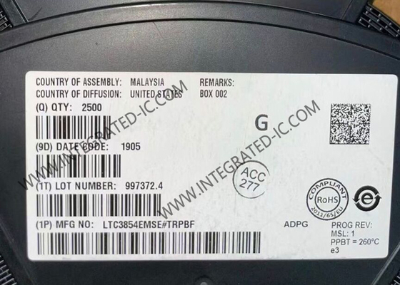 LTC3854EMSE integrierter Schaltkreislauf-Chip Hochleistungs-Synchron-Schritt-Down-Switching-DC/DC-Controller