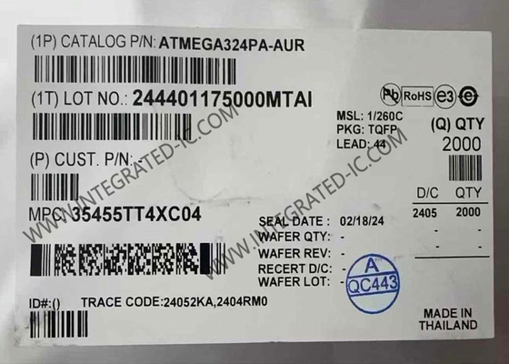 ATMEGA324PA-AUR Mikrocontroller MCU 8-Bit 20MHz 32KB Flash AVR Mikrocontroller 44-TQFP