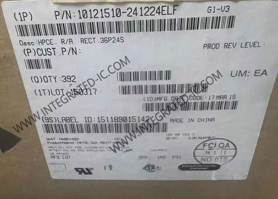 10121510-241224ELF Steckverbinder HPCE Steckverbinder 60POS Hochleistungs-Kartenrand-Steckverbinder