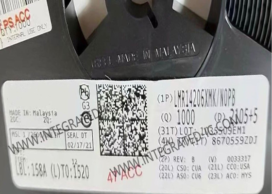 LMR14206XMK Integrierter Schaltkreis Chip 600mA 1,25MHz Abwärts-Spannungsregler