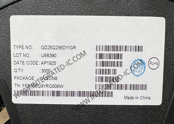 GD25Q256DYIGR Speicher-IC-Chip 256Mbit 104MHz SPI NOR Flash-Speicher WSON-8