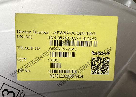 APW8743CQBI-TRG Integrierter Schaltkreis-Chip Hochspannungs-Dualkanal-Schaltwandler