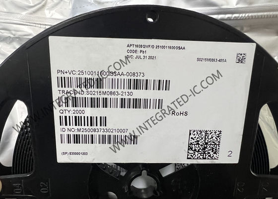 APT1608QWF/D integrierte Schaltung Chip Weiße LEDs 1.6X0.8MM SMD Chip LED-Lampe