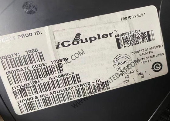 ADUM2201ARWZ integrierter Schaltkreislauf 5000Vrms Doppelkanal-Digitalisolatoren SOIC16