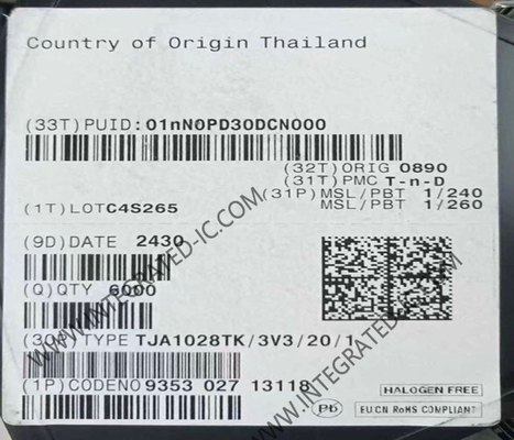 TJA1028TK Integrierter Schaltkreislauf Chip 45uA Automobil-LIN Mini-System Basischip