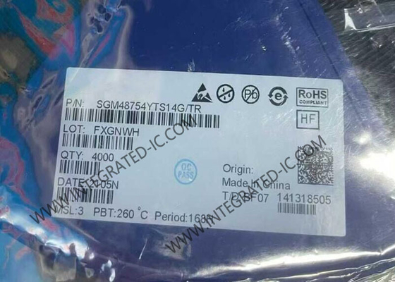 SGM48754YTS14G 	Integrierter Schaltkreis Chip Quad SPST CMOS Analogschalter TSSOP14