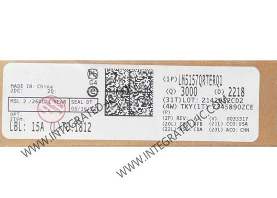 Integrierter Schaltkreislauf Chip LM5157QRTERQ1 2,2MHz Breite VIN 50V Gleichspannung Gleichspannungskonverter WQFN16