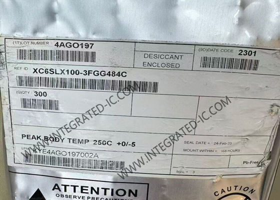 Feldprogrammierbares Gate-Array XC6SLX100-3FGG484C Spartan-6 LX FPGA IC FBGA484