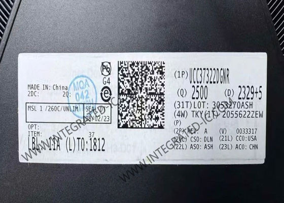 UCC37322DGNR Integrated Circuit Chip Single 9A High-Speed Low-Side Mosfet Driver With Enable