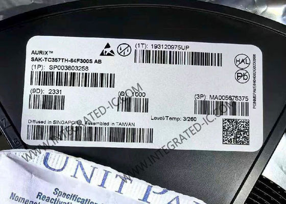 Kerne des Chips SAK-TC357TH-64F300S AB 3 der integrierten Schaltung 300 MHZ-Mikroregler