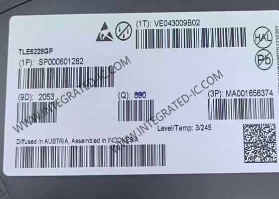TLE6228GP Integrierte Schaltung Chip Smart Quad Channel Low-Side Switch mit 3 A Ausgangsstrom 350 mOhms bei Widerstand und Betriebstemperatur von -40 °C bis +150 °C